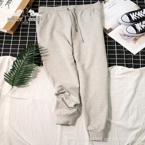 Woman Loose Knitting Sports Pants Slacks Ladies Streetwear